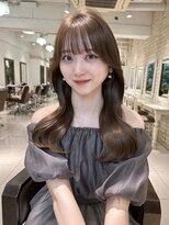 フォルテ 表参道店(FORTE) コテ巻き風パーマ/くびれレイヤーボブ/韓国巻き風/顔周りカット