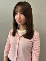 ヘアサロン フラット(Hair salon flat) Olive beige × layer