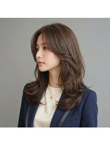 アッシュ 桜木町店(Ash) 桜木町/横浜/レイヤーカット/上品ブラウン
