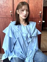 メゾンマイル 恵比寿(maison mile) 大人綺麗なハイライトカラー/顔まわりカット/白髪ぼかし/恵比寿