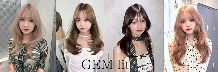 ジェム リット(GEM lit)のサロンヘッダー