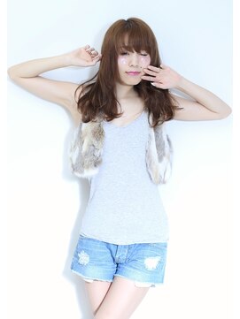 フロール(florun) 【セミロング】シースルーショコラミントカラー