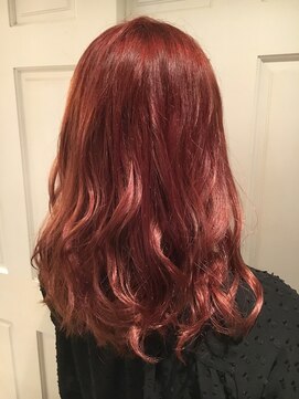 エイト ヘアサロン 渋谷本店(EIGHT) お客様スタイル_ 艶艶ダークグレージュ×ロングローレイヤー