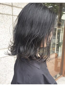 ニコアヘアデザイン(Nicoa hair design) エアウェーブ×ダークブルージュ