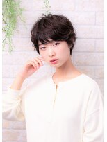 ソア 武蔵小杉(SOAR)&nbsp;毛先パーマネオウルフ小顔外ハネボブアッシュブラウン