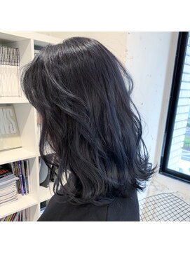 ディーカヘアーセンダイ(Di KA HAIR sendai) グレージュ/ブルージュ/透明感/ロブ/ウェーブ巻き
