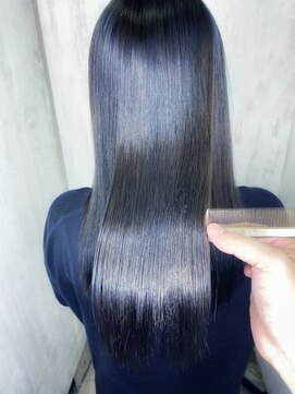 アンフィドットドゥルドゥ(AnFye.dueldo) ジュエリーシステム×LULUTr×縮毛矯正＋オレオルカラー