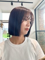 メゾン イネ(Maison INE) くすみ × brown