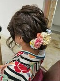 卒業式♪ゆるふわ編み込み☆ヘアアレンジ