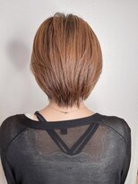 ヘアメイク ミチ 富田店(HAIRMAKE MICHI)&nbsp;【MICHI 富田店　古作蓮】丸みショートボブ