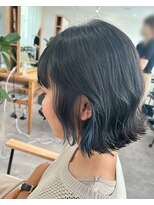 シロ(shiro.)&nbsp;ネイビーブルー/インナーカラー