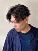 ツイスパ/センターパート