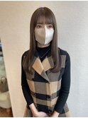 透明感◎イルミナカラー+オーダーヘッドスパ