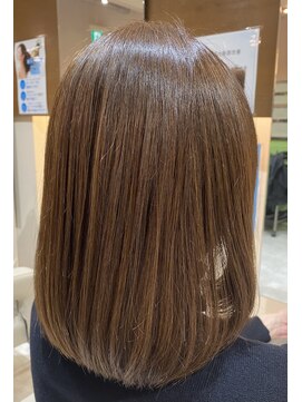 ジール プラス 西明石駅前店(zeal plus) 超高濃度水素カラー☆ボブスタイル