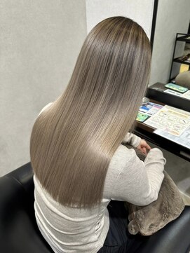 メリー オオサカ(Merly Osaka) 艶々キレイすぎるバレイヤージュ_milk tea beige_