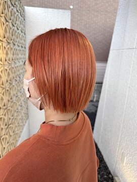 ワクヘアー(WaKu hair) オレンジカラー