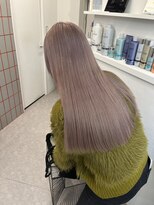 ペレ 渋谷(PELE)&nbsp;切りっぱなしボブ/エアリーロング/美髪/ピンクブラウン/渋谷