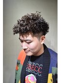 MEN'S HAIRスパイキーショートアフロ/ショートアフロ/針金パーマ