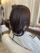ヘアデザインスペース イチエ(hair design space i chi e) 伸ばしかけのあなたにおすすめ!ひし形フォルムレイヤーミディ