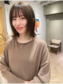 イメチェン/ハッシュカット/フルバング/似合わせカット/ボブ