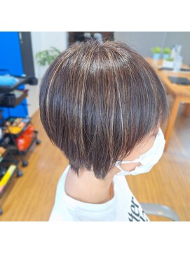 ルヴァンブルー 《ルヴァンブルー》ハイライトダブルカラー