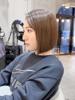 ロンド ブランシュ 錦糸町北口(Lond blanche) 前髪アンブレラカラーこなれミディイメチェンウェーブパーマ