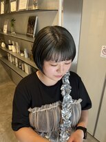 リトン(reton) ショート×透明感抜群オリーブカラー