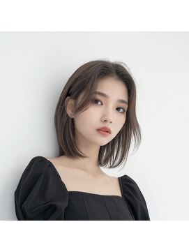 ヴィムヘアー 北谷店(VIM hair) 立体感ふわふわボブ×20代30代大人可愛い小顔スタイル