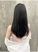 【ダークブルーカラー】ブリーチなしダブルカラー/渋谷/学割U24