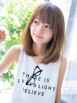 ジーナ 名駅(XENA.) ラベンダーミルクティー/韓国風巻き/姫カットレイヤー★51