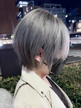 プログレス 仙台駅東口店(PROGRESS) ハンサムショート×シルバーカラー 10代/20代/30代/卵型/美髪