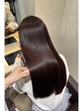 グロー 浦安店(glow) 髪質改善(トステア)×ピンクブラウン