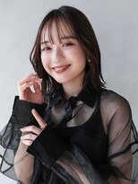 アイティーバイアルバム 藤沢店(IT by ALBUM)&nbsp;顔周りレイヤー韓国ヘア美髪くびれヘアミディアム_F0570