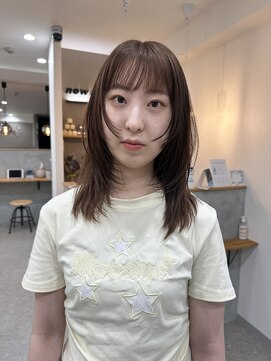 ナウアズ(now as.) olive beige× layer style 【mayu】