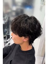 オーシャントーキョー 仙台(OCEAN TOKYO)&nbsp;シャドウパーマ波巻きスパイラルマッシュ刈り上げツーブロック