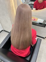 ルノン(LUNON)&nbsp;アプリコットオレンジくびれヘアハイライトカラー熊本