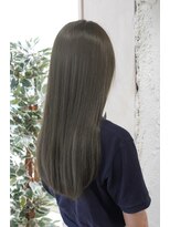 アリー 原宿 表参道(ALLY)&nbsp;オリーブグレージュ「ブリーチなし」10代/20代/30代