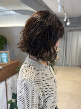 エレノア 藤沢(Eleanor) 【ボブのウェーブパーマ】