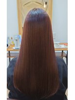 コシュ(coshu.)&nbsp;髪質改善メテオカラー3回目☆ピンクモーヴ系