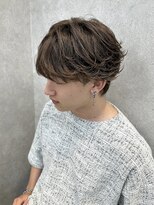 ジーナ 天神(Zina)&nbsp;ラウンドマッシュ(メンズカット/ダウンパーマ/ナチュラル)