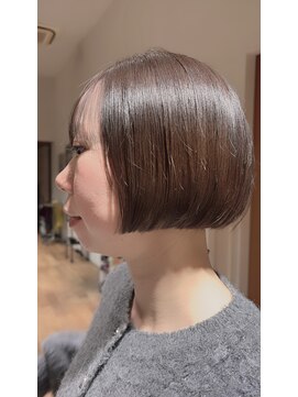 イヤリングカラー　ミニボブ