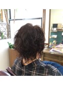 ミディアムパーマ