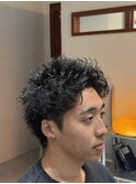 スパイキーパーマ