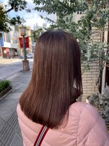 エマ 浦上駅前店(EMMA) ピンクベージュ×うねり改善トリートメント