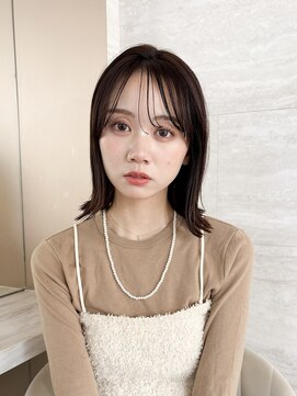 ロンドグロワール 大宮(Lond Gloire) ミニボブレイヤー/レイヤーカット/ウォームベージュ/顔周り/大宮