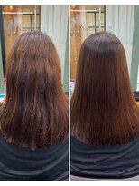 アップ(A+hair)&nbsp;【神戸三宮】地毛風ストレート×髪質改善で30代からの艶髪作り