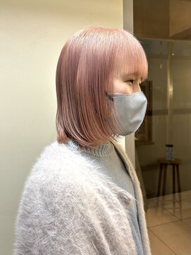 エクテ(ecouter) ハイトーンピンクミルクティーベージュ桜ピンクカラー