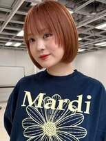 ヴェイン 渋谷(vain) 明るめカラーとボブカットは相性抜群!フェイスレイヤーで垢抜け