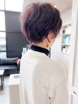 キャアリー(Caary) 福山Caary20代30代40代50代60代ショートヘア小顔補正立体カット