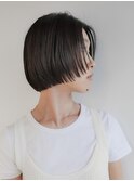 前上がりボブ